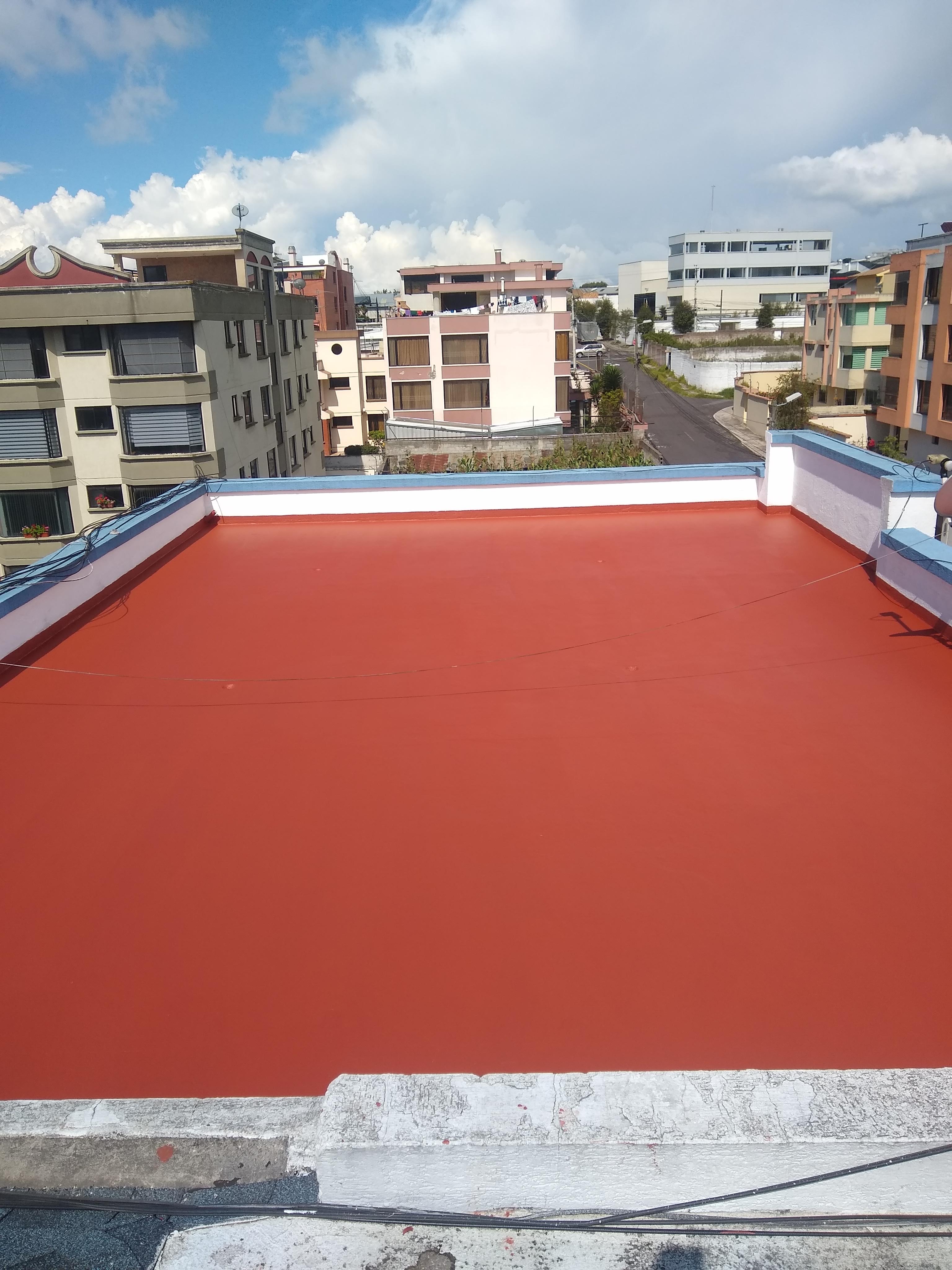 Trabajo de impermeabilización realizado por MG Mantenimiento